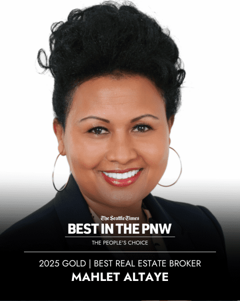 Mahlet Altaye Wins Gold for Best Real Estate Broker in the Pacific Northwest